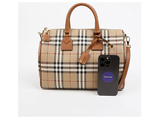 Burberry Borsa a spalla Bowling Tote - vista 7
