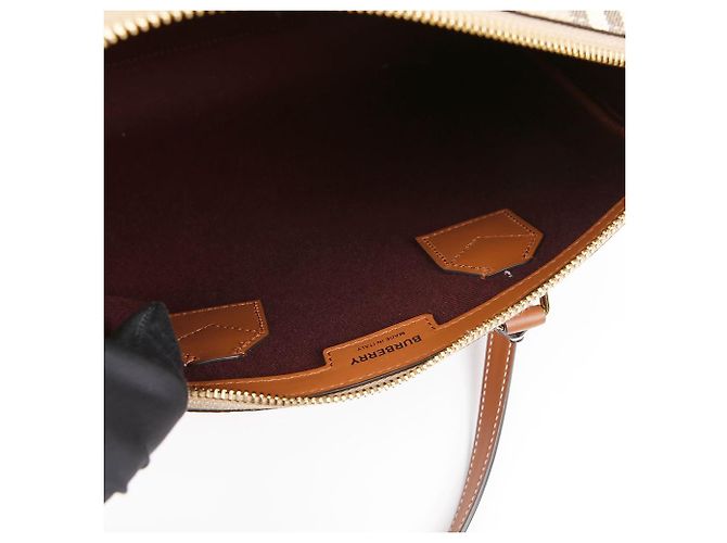 Burberry Borsa a spalla Bowling Tote - vista 8