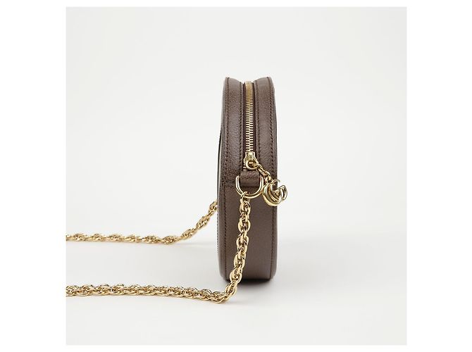 Gucci Borsa a tracolla mini rotonda Ophidia GG da donna - vista 5