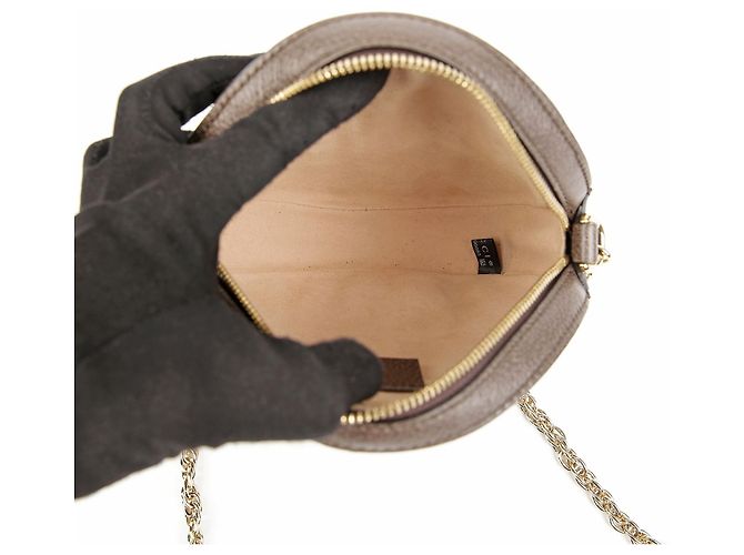 Gucci Borsa a tracolla mini rotonda Ophidia GG da donna - vista 9