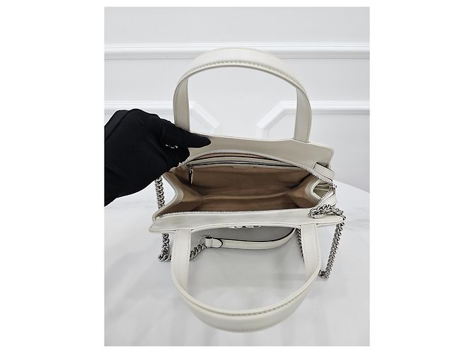Gucci Petit GG Small Calf Chain Tote Bag - vista 7
