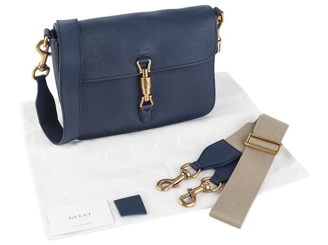 Gucci Borsa a tracolla convertibile in pelle Jackie Soft - vista 8