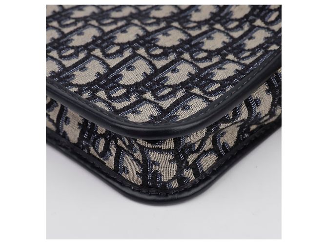 Dior Clutch Oblique Quake Blue - vista 10