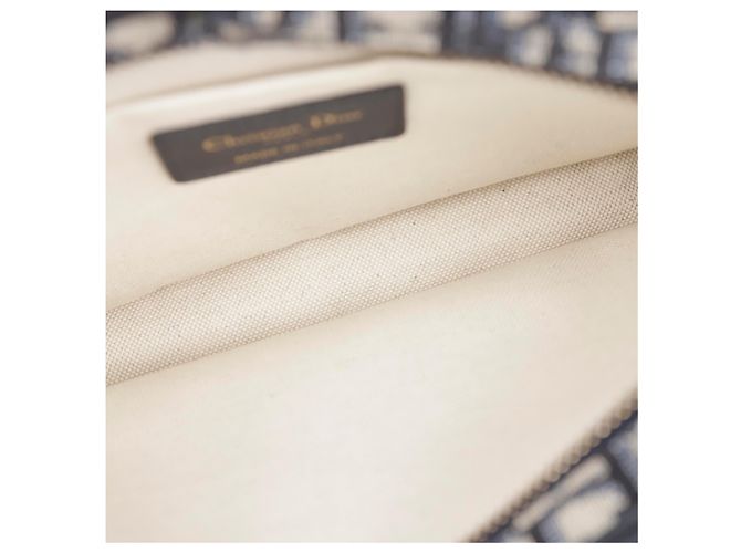 Dior Clutch Oblique Quake Blue - vista 13