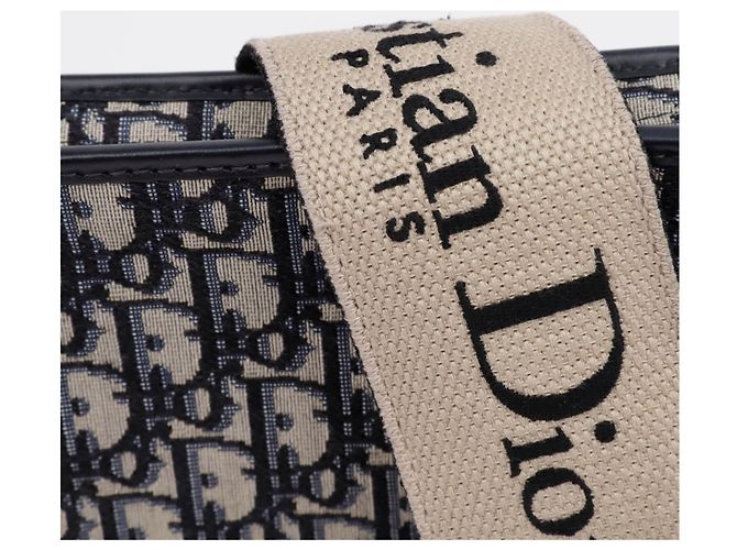 Dior Clutch Oblique Quake Blue - vista 4