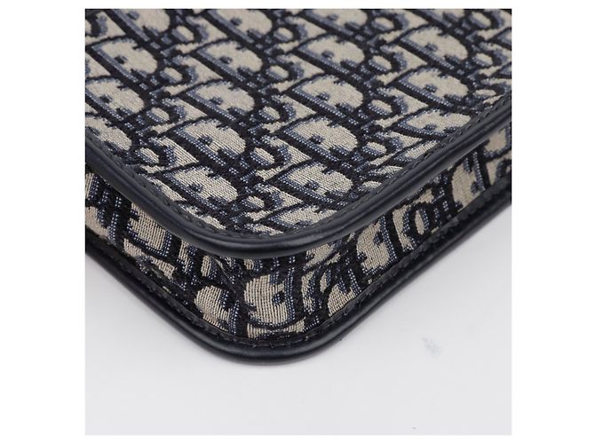 Dior Clutch Oblique Quake Blue - vista 6