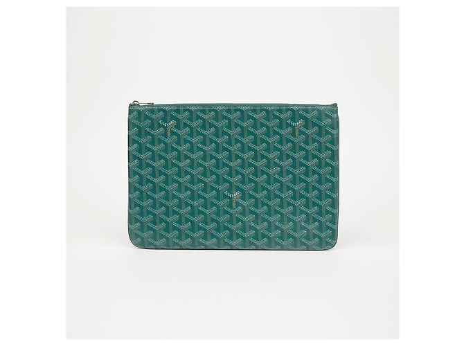 Pochette Goyard Sena MM Verde - vista 2