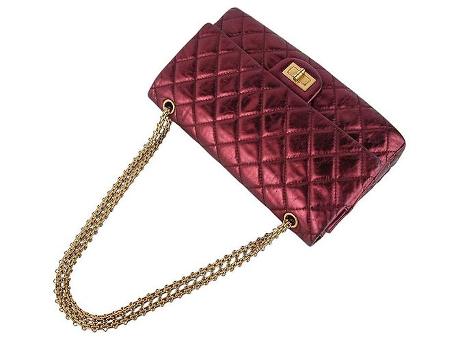 Chanel Metallic Vintage Classic Chain Bag Large - Ansicht 4