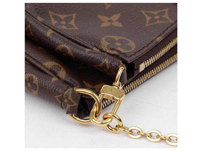Louis Vuitton Multi Pochette Accessories Monogram Rose Claire - vista 12