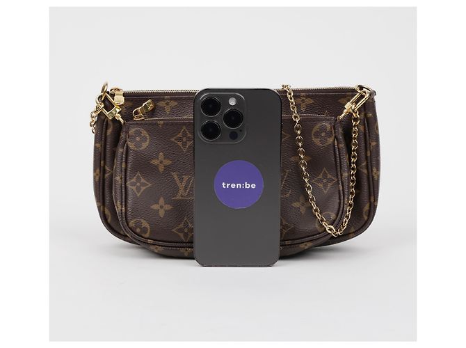 Louis Vuitton Multi Pochette Accessories Monogram Rose Claire - vista 15