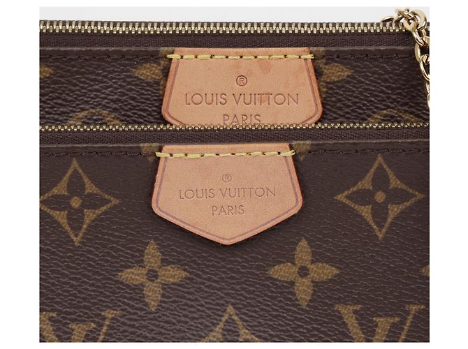 Louis Vuitton Multi Pochette Accessories Monogram Rose Claire - vista 3