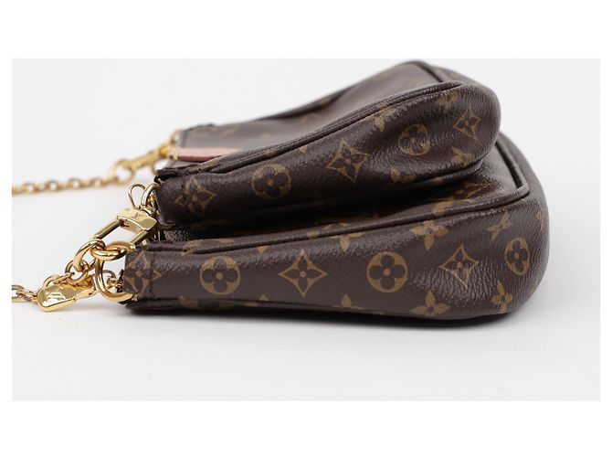 Louis Vuitton Multi Pochette Accessories Monogram Rose Claire - vista 7