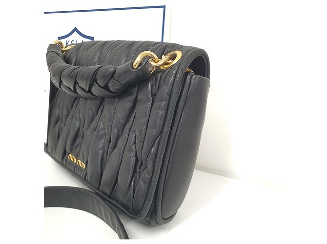 Miu Miu Borsa a tracolla matelassé - vista 4