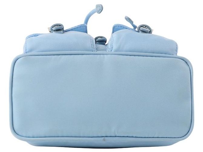 Prada Mini zaino Re-Nylon con tracolla a catena - vista 6