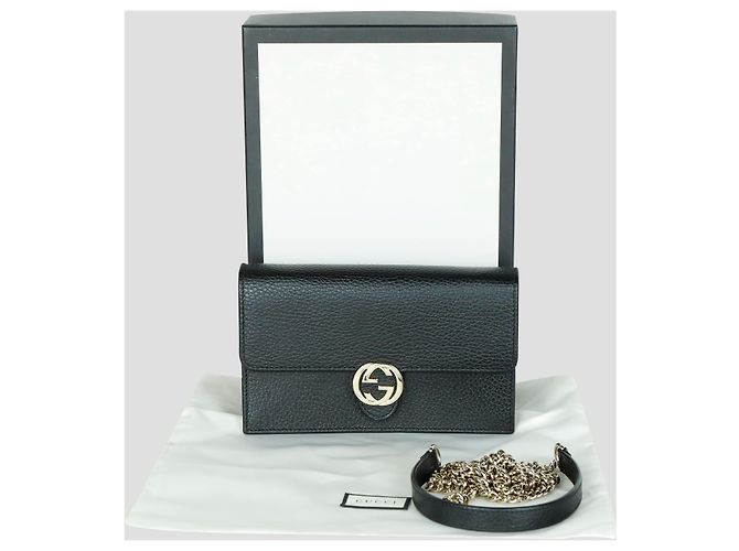 Gucci Borsa crossbody interlocking - vista 6