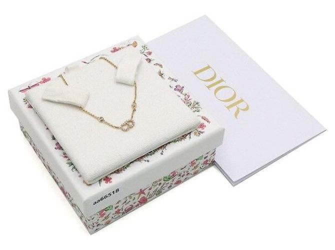 Dior Collana da donna CLAIR LUNE con perle e cristalli, finitura dorata - vista 6