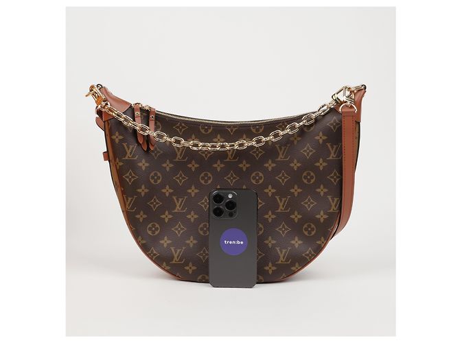 Louis Vuitton Borsa a tracolla e spalla Loop Hobo Monogram Canvas - vista 10
