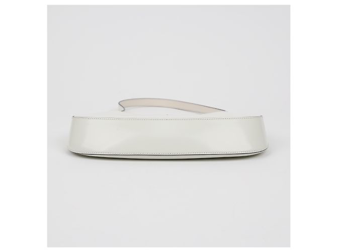 Prada Borsa a tracolla Cleo in pelle spazzolata White - vista 7