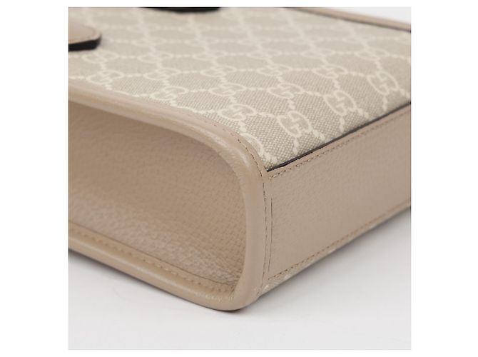Gucci Interlocking Mini Tote Bag Beige - Ansicht 10