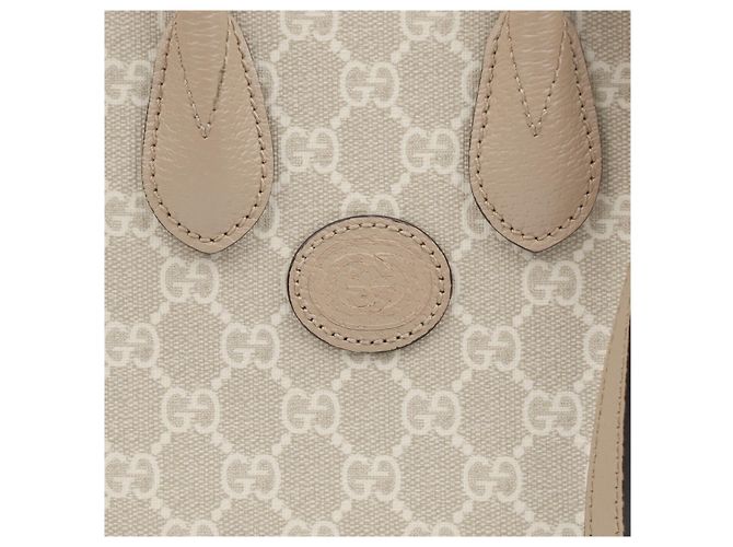 Gucci Interlocking Mini Tote Bag Beige - Ansicht 3