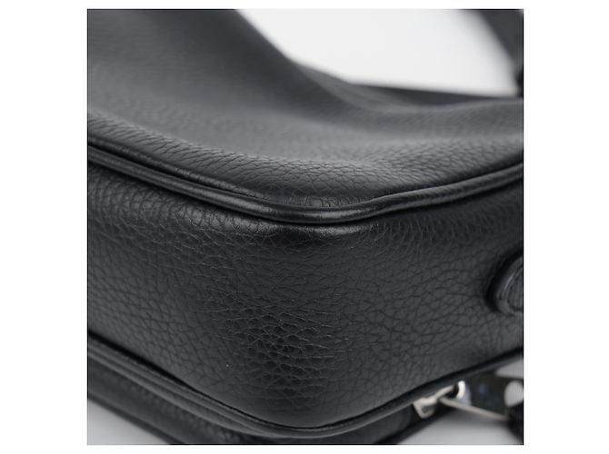 Burberry Picca borsa camera goffrata Nero - vista 10