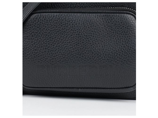 Burberry Picca borsa camera goffrata Nero - vista 3