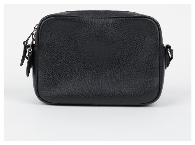 Burberry Picca borsa camera goffrata Nero - vista 4