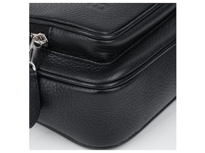 Burberry Picca borsa camera goffrata Nero - vista 9