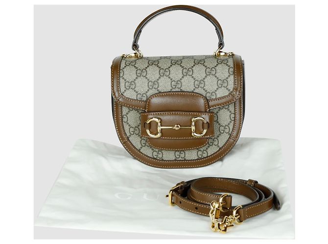 Gucci Borsa a tracolla con manico superiore Horsebit - vista 6