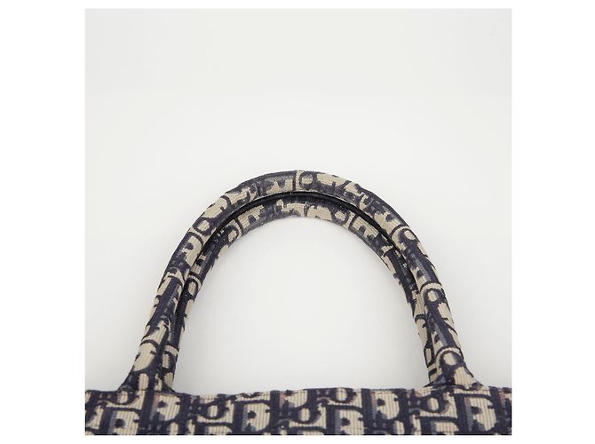 Dior Borsa Book Tote Medium Oblique da donna Blu - vista 14