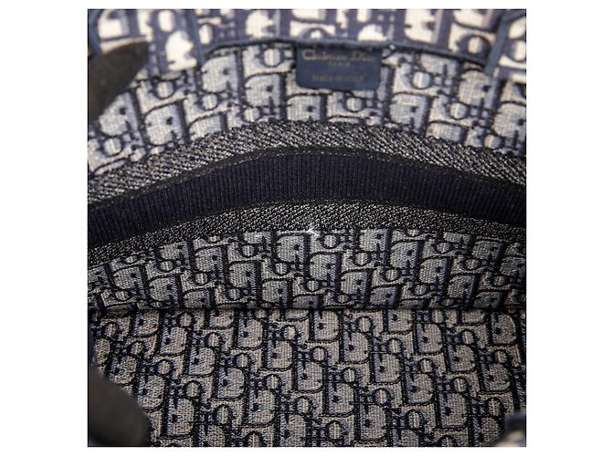 Dior Borsa Book Tote Medium Oblique da donna Blu - vista 16