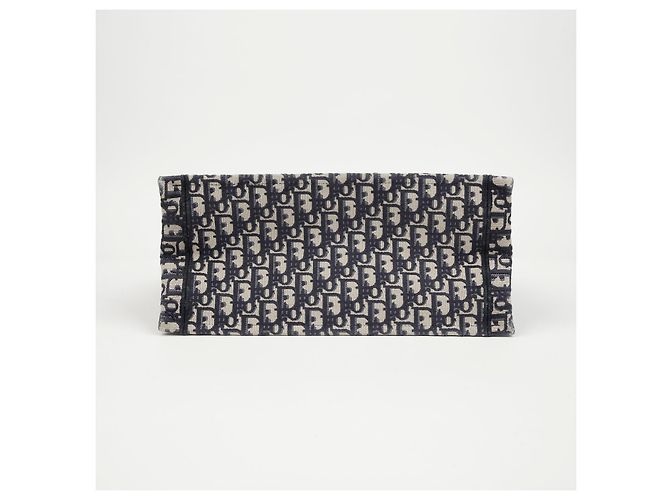Dior Borsa Book Tote Medium Oblique da donna Blu - vista 9
