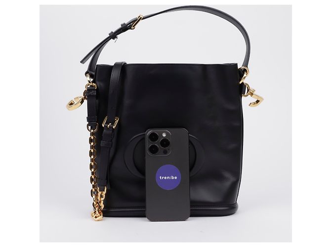 Dior Medium Bag Schwarz Kalbsleder - Ansicht 14