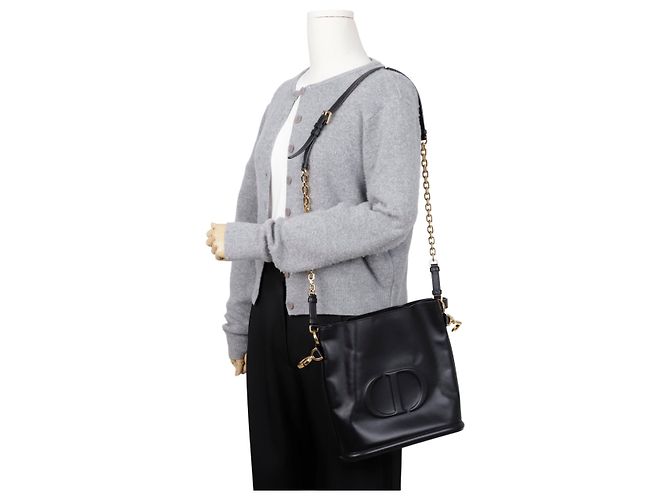 Dior Medium Bag Schwarz Kalbsleder - Ansicht 16