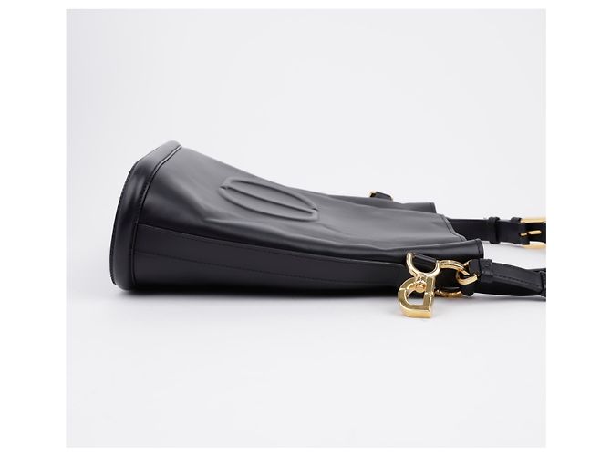Dior Medium Bag Schwarz Kalbsleder - Ansicht 7