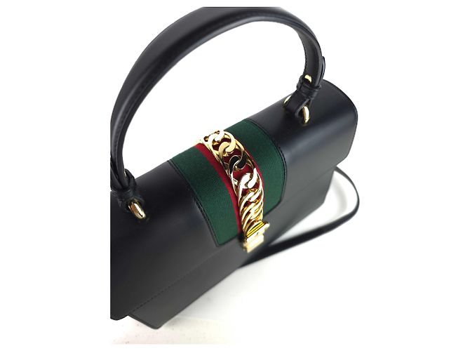 Gucci Borsa a tracolla con manico superiore - vista 3
