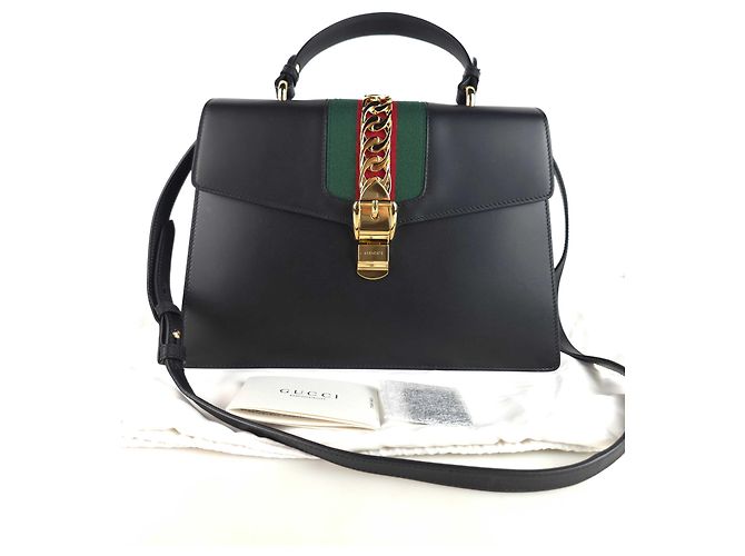Gucci Borsa a tracolla con manico superiore - vista 8