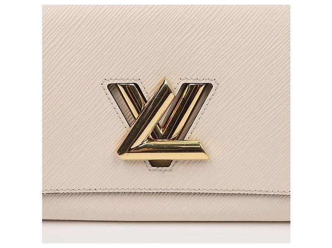 Louis Vuitton Borsa a tracolla Twist Epi MM Beige - vista 3