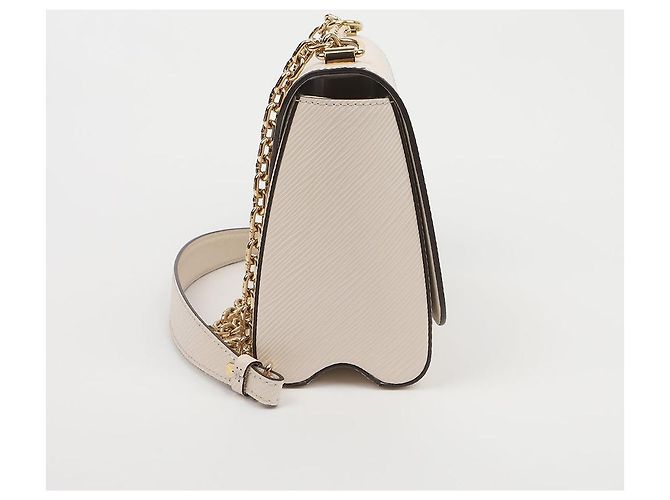 Louis Vuitton Borsa a tracolla Twist Epi MM Beige - vista 5