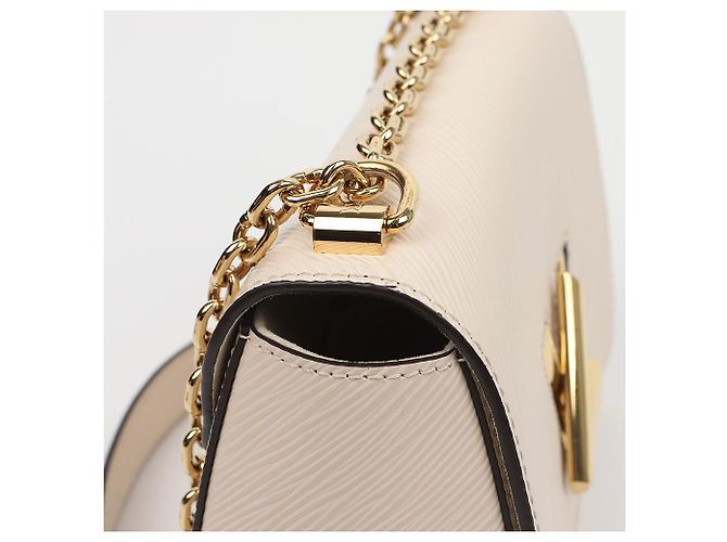 Louis Vuitton Borsa a tracolla Twist Epi MM Beige - vista 6