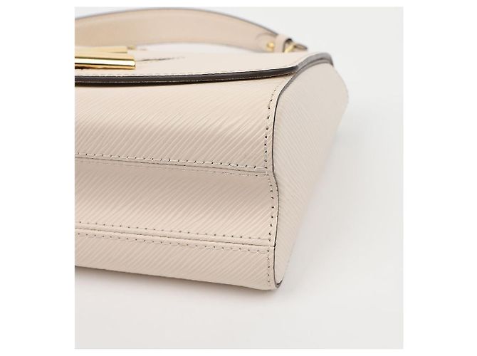 Louis Vuitton Borsa a tracolla Twist Epi MM Beige - vista 8