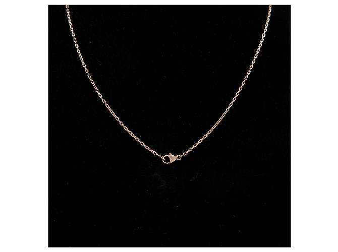 Hermès Collana con pendente Mini Pop Oro Rosa - vista 5
