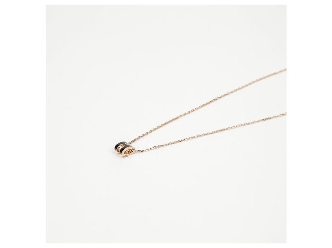 Hermès Collana con pendente Mini Pop Oro Rosa - vista 6