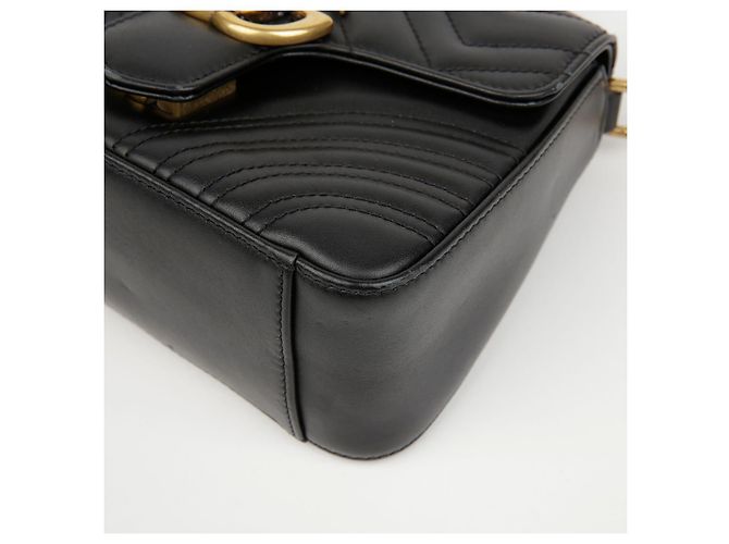 Gucci GG Marmont Mini Top Handle Bag Black - Ansicht 10