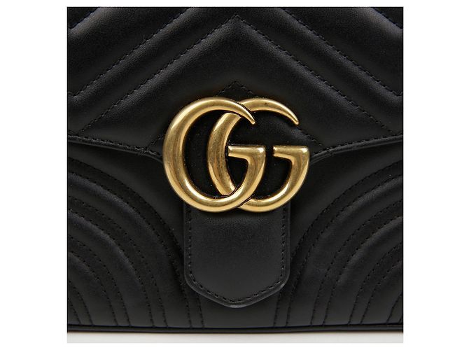 Gucci GG Marmont Mini Top Handle Bag Black - Ansicht 2