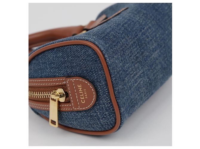 Céline Borsa a spalla Triope Mini Boston Tote - vista 10