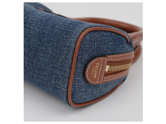 Céline Borsa a spalla Triope Mini Boston Tote - vista 11
