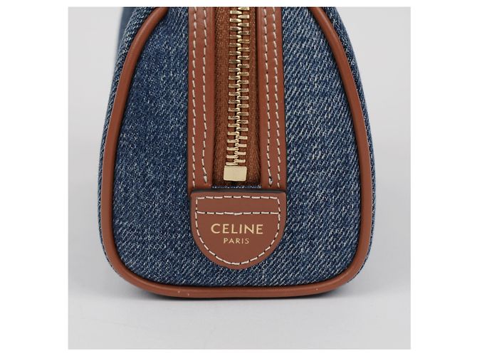Céline Borsa a spalla Triope Mini Boston Tote - vista 6
