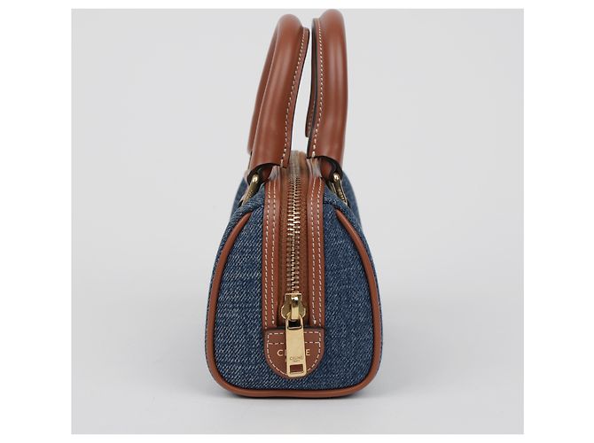 Céline Borsa a spalla Triope Mini Boston Tote - vista 7