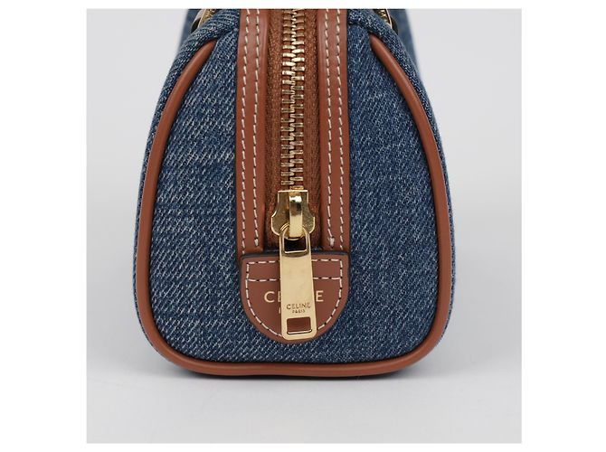 Céline Borsa a spalla Triope Mini Boston Tote - vista 8
